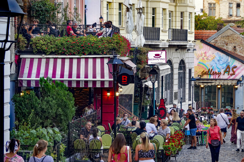 L'Instaglam de Danica de Serbie à Belgrade.